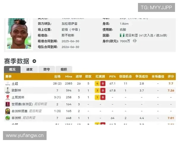 奥斯梅恩身价是否虚高：数据与比赛影响力解析